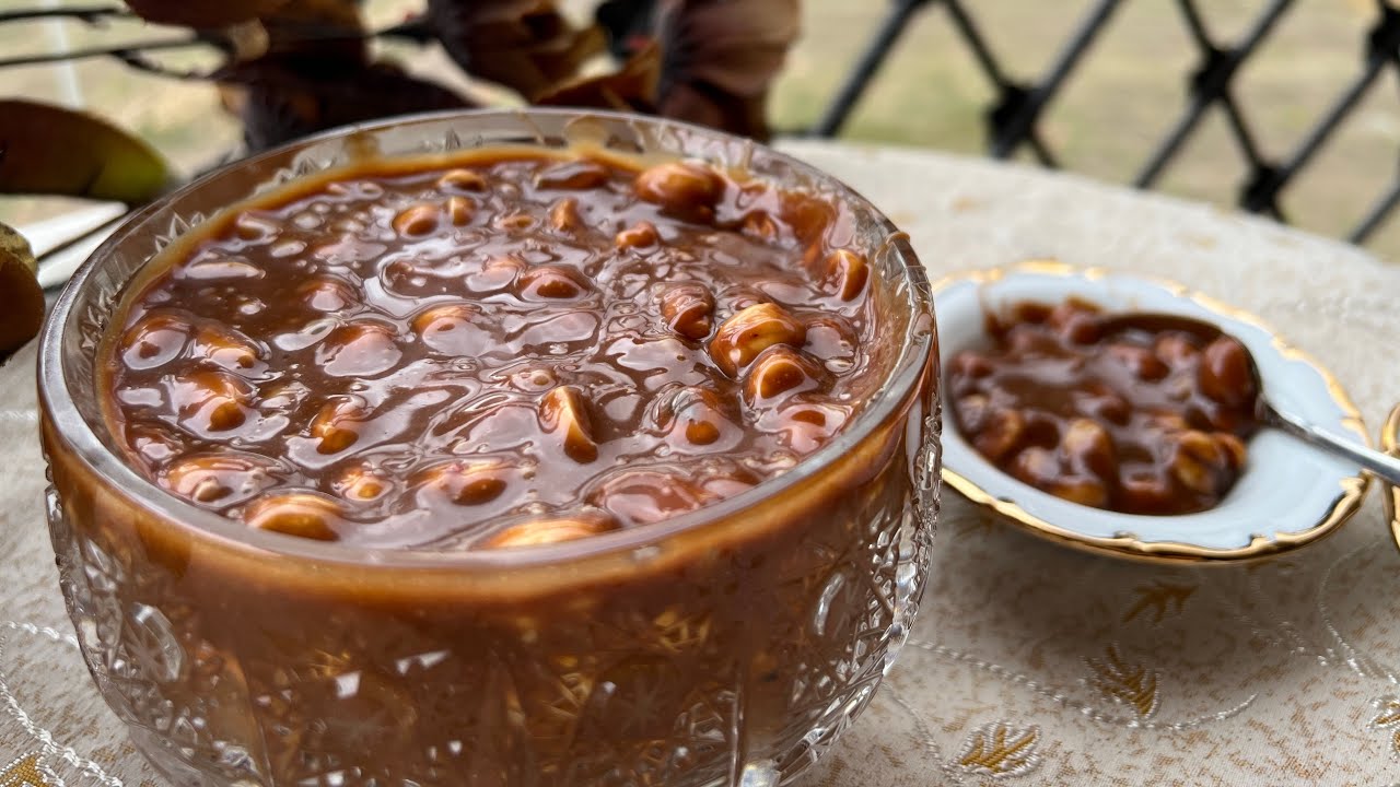 Snıckers mürəbbəsinin hazırlanması