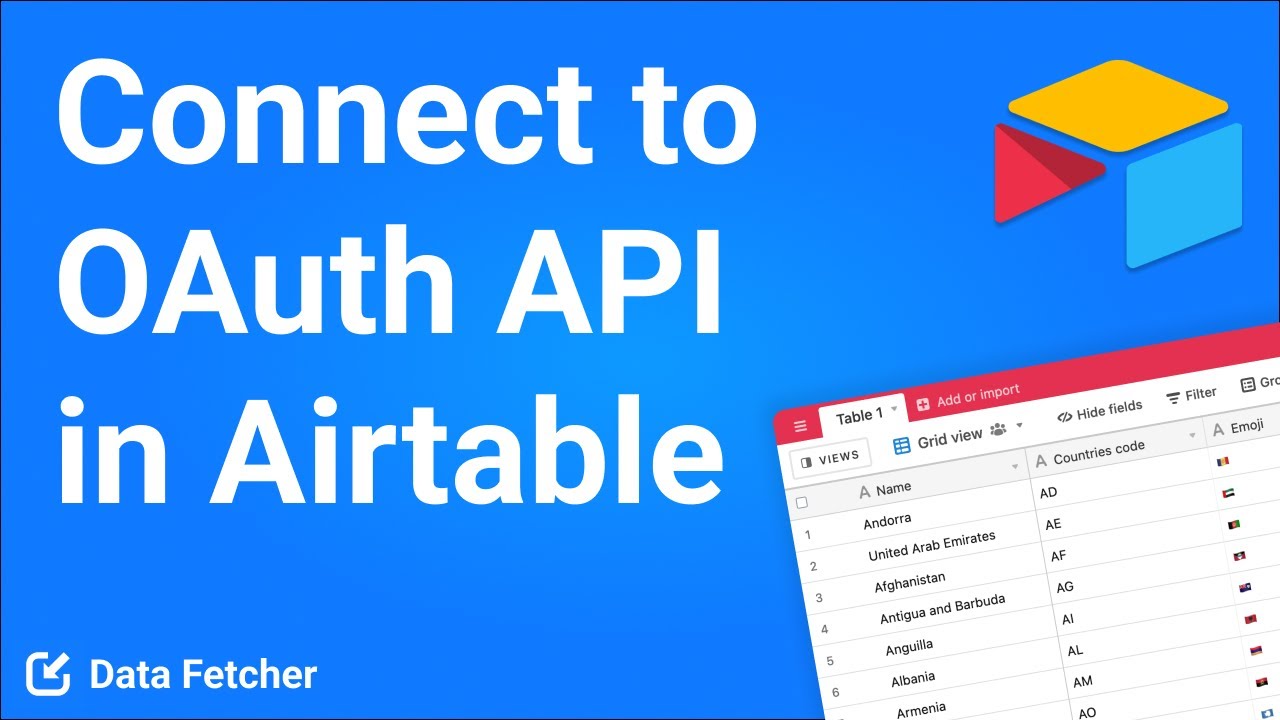Connect to an OAuth API in Airtable