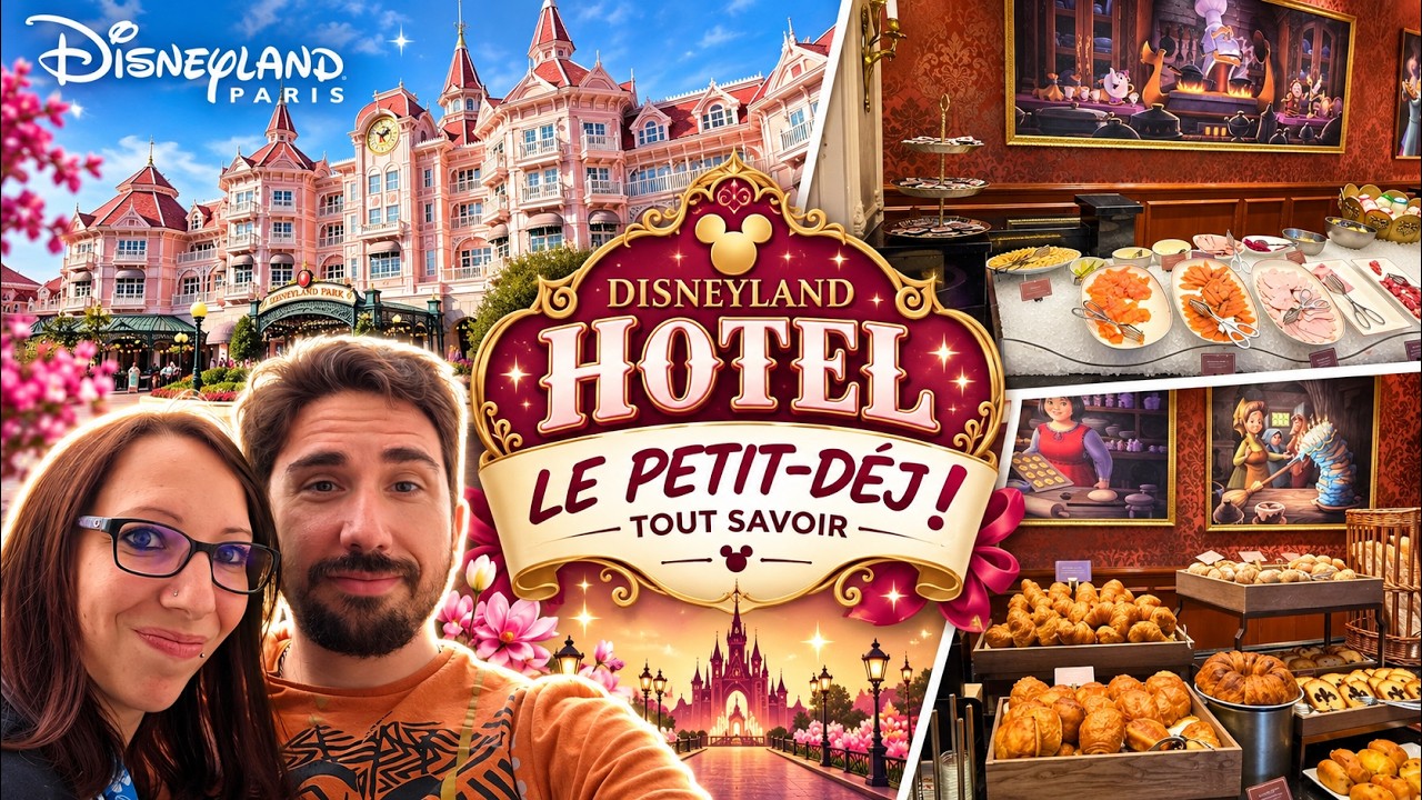 PETIT DEJEUNER AU DISNEYLAND HOTEL A DISNEYLAND PARIS 