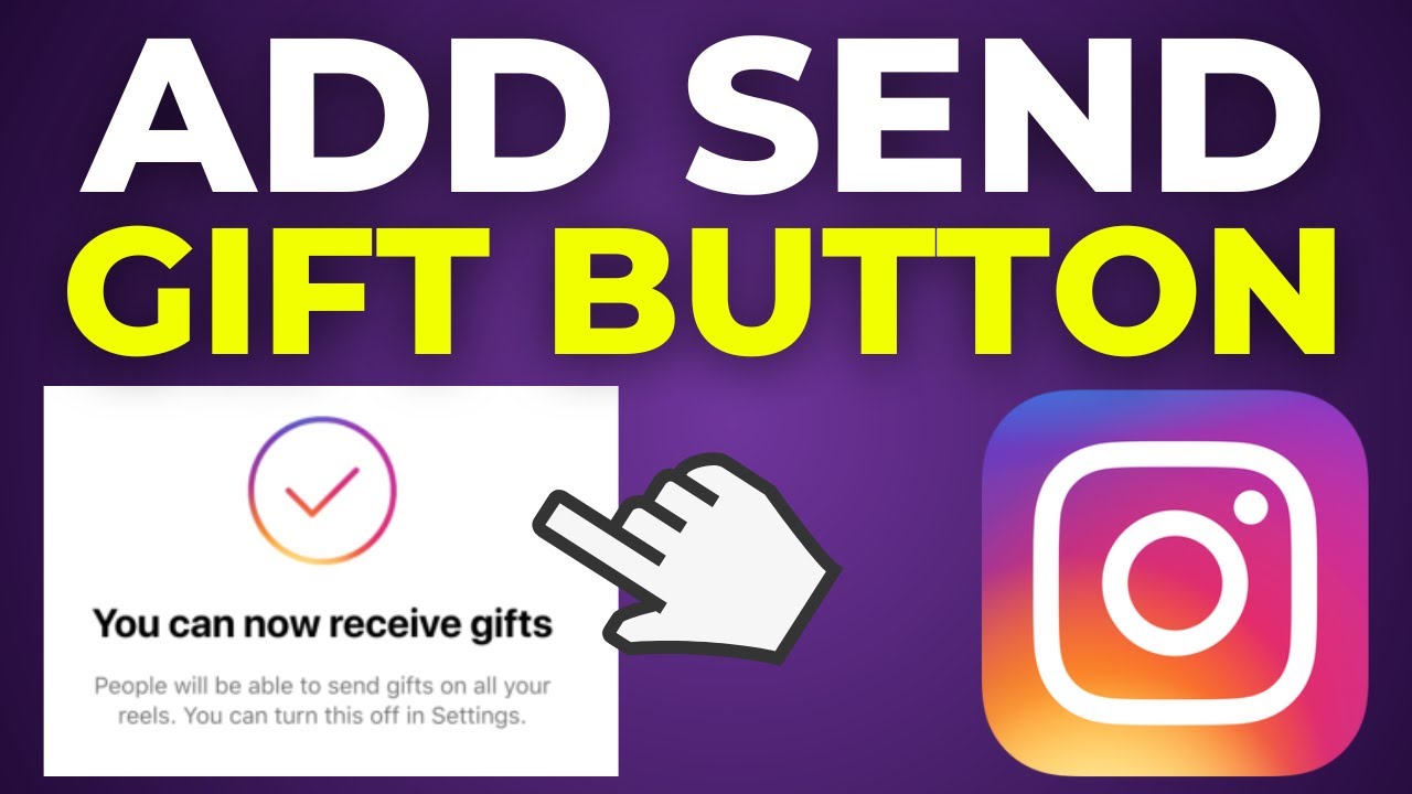 How To Add Send Gift Button On Instagram (2025)