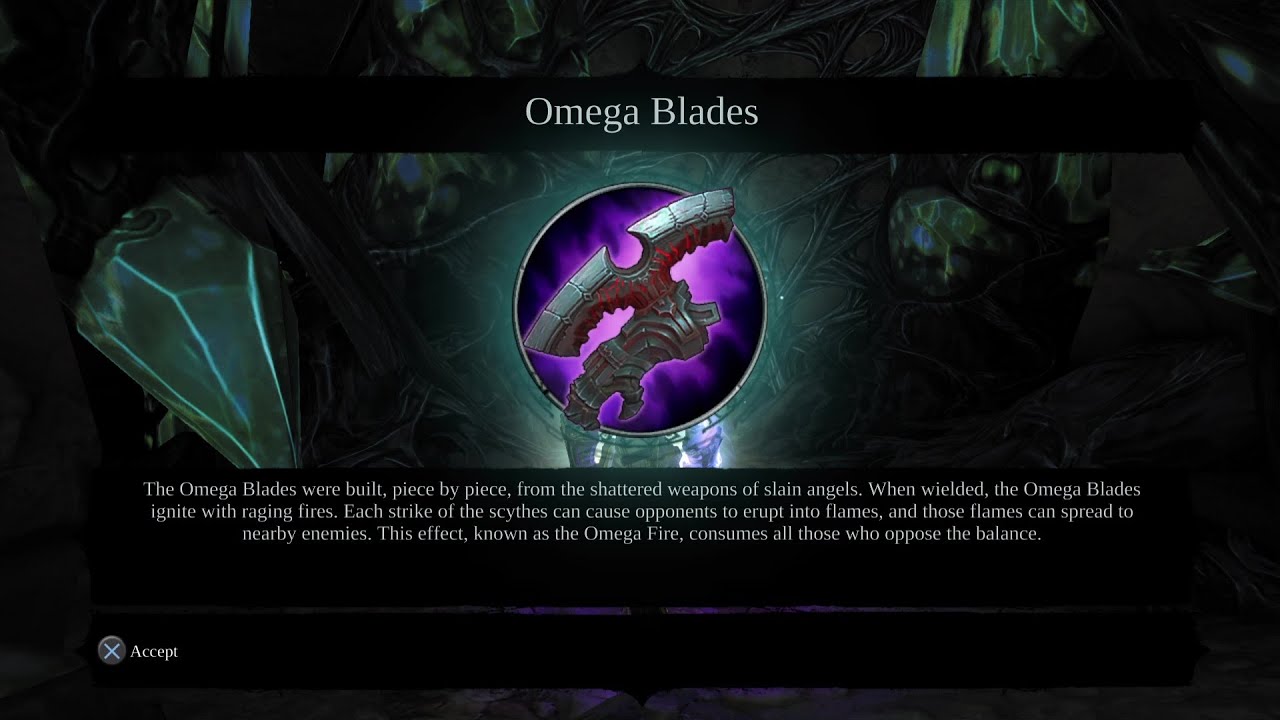 Darksiders II - Ubicacion del arma secreta Omega Blades