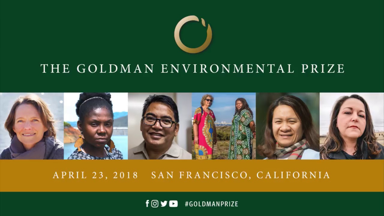 2018 Goldman Environmental Prize Ceremony