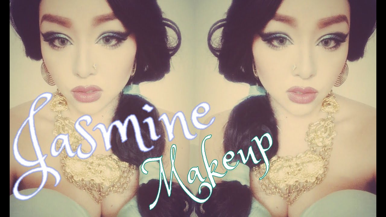 Disney princess jasmine makeup♡ジャスミン