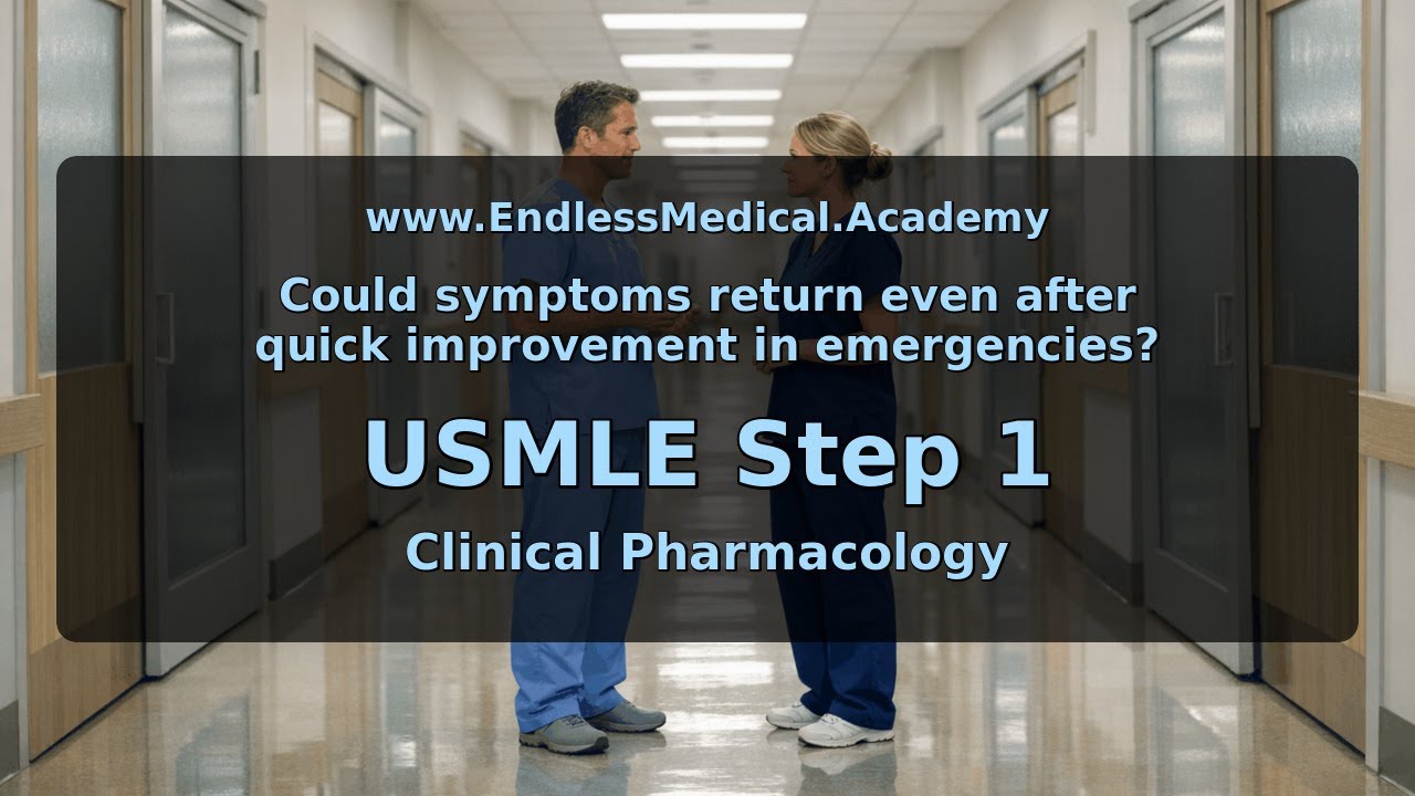 Clinical Pharmacology, USMLE Step 1 - Full Vignette with Extended Explanations