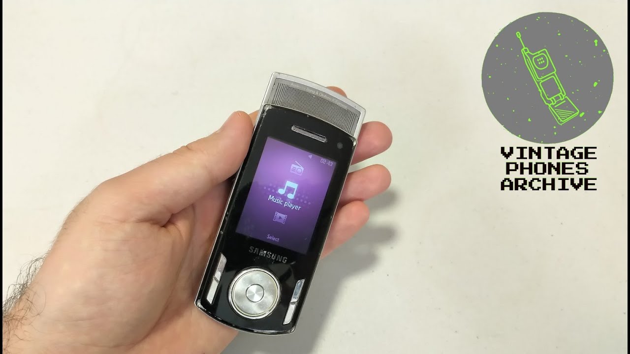Samsung SGH-F400 Mobile phone menu browse, ringtones, games, wallpapers
