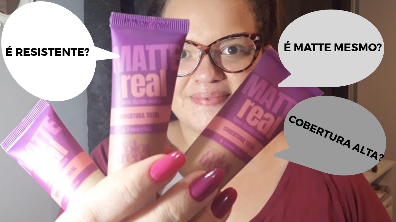 NOVA BASE DA COLOR TREND: MATTE REAL - PRIMEIRAS IMPRESSÕES | Bela Representante