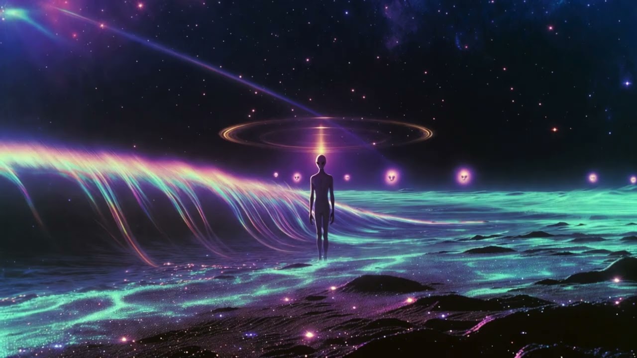 Deep Drone Trance: Galactic Fringe Serenity – 20 Minutes Meditation