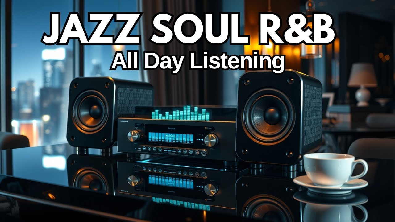 Smooth Jazz & R&B Chill Mix 🌙 Cozy Instrumentals for Deep Focus, Study & Relax