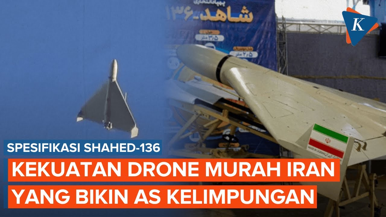 Keunggulan Shahed-136, Drone Murah Iran yang Kuras Rudal Mahal AS