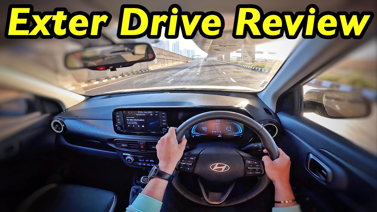 2024 Hyundai Exter Manual Drive Review 🔥 @Aayushssm