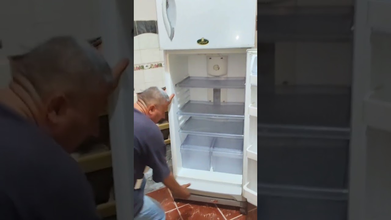 معلومه في دقيقه....التشيك على دائرة البخار وتسليك الصرف في ثلاجة كريازي بخار...اتفرج واعمل بنفسك 