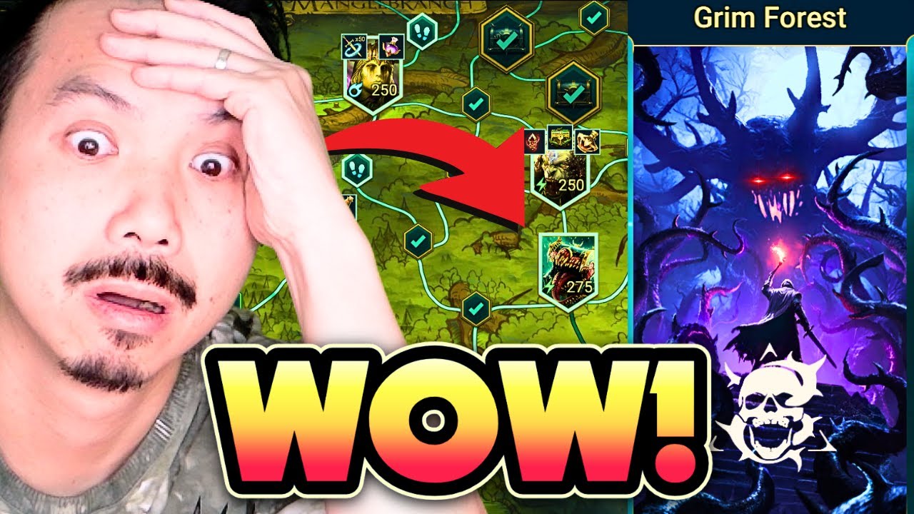 **GRIM FOREST IS INSANE! 🤯 FIRST EVER GAMEPLAY! FAILED HORRIBLY! RAID: SHADOW LEGENDS**