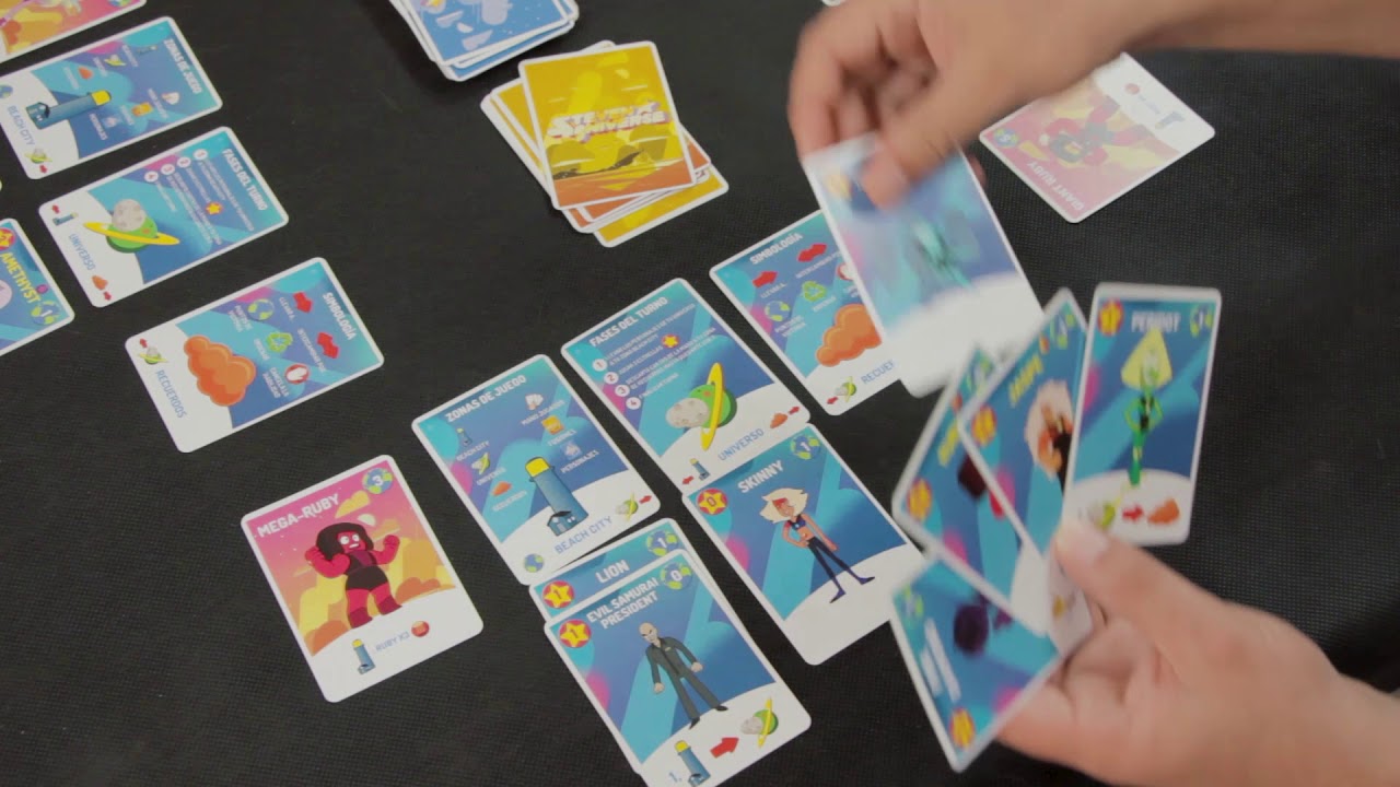 Video reseña Steven Universe y las gemas de cristal - Juego de mesa