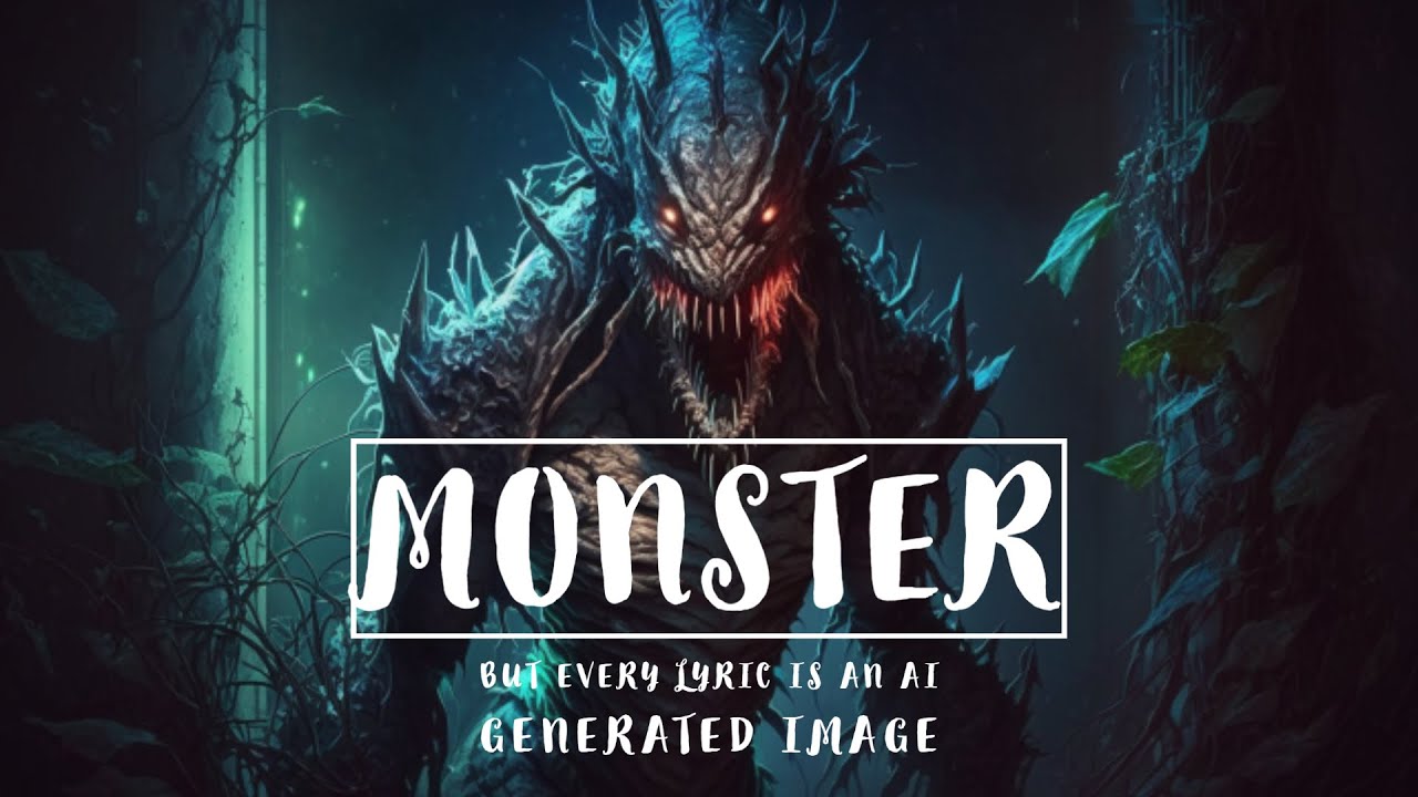 Skillet - Monster - But Every Lyric Is An AI Generated Image