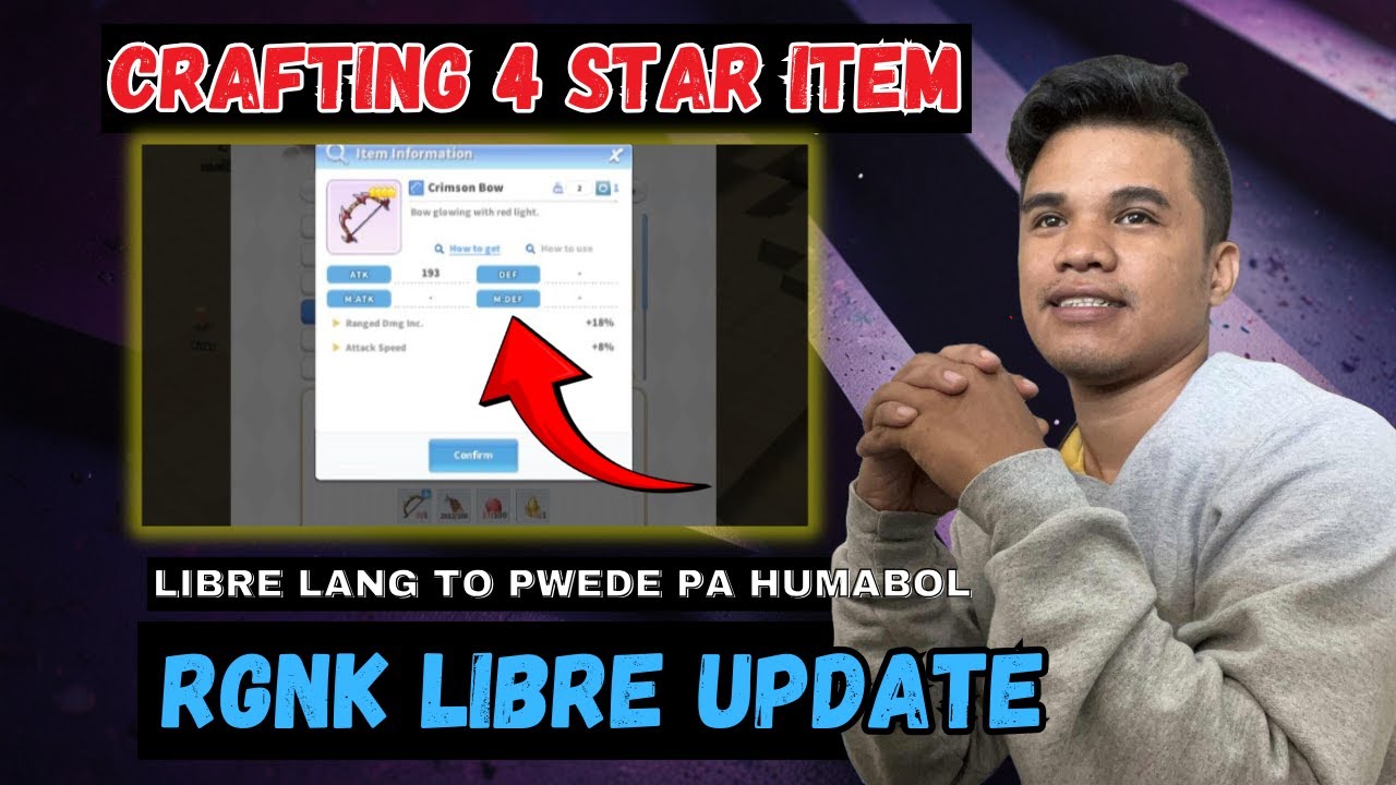 RNGK LIBRE HOW TO CRAFT 4 STAR ITEM | Tagalog Guide