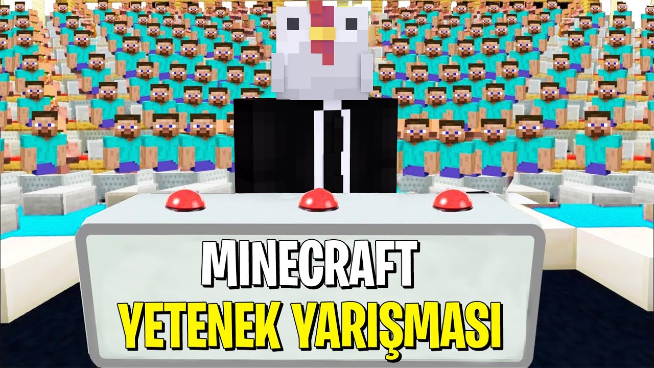 Minecraft YETENEK YARIŞMASI! @R&uuml;yaperest @Yuukrp