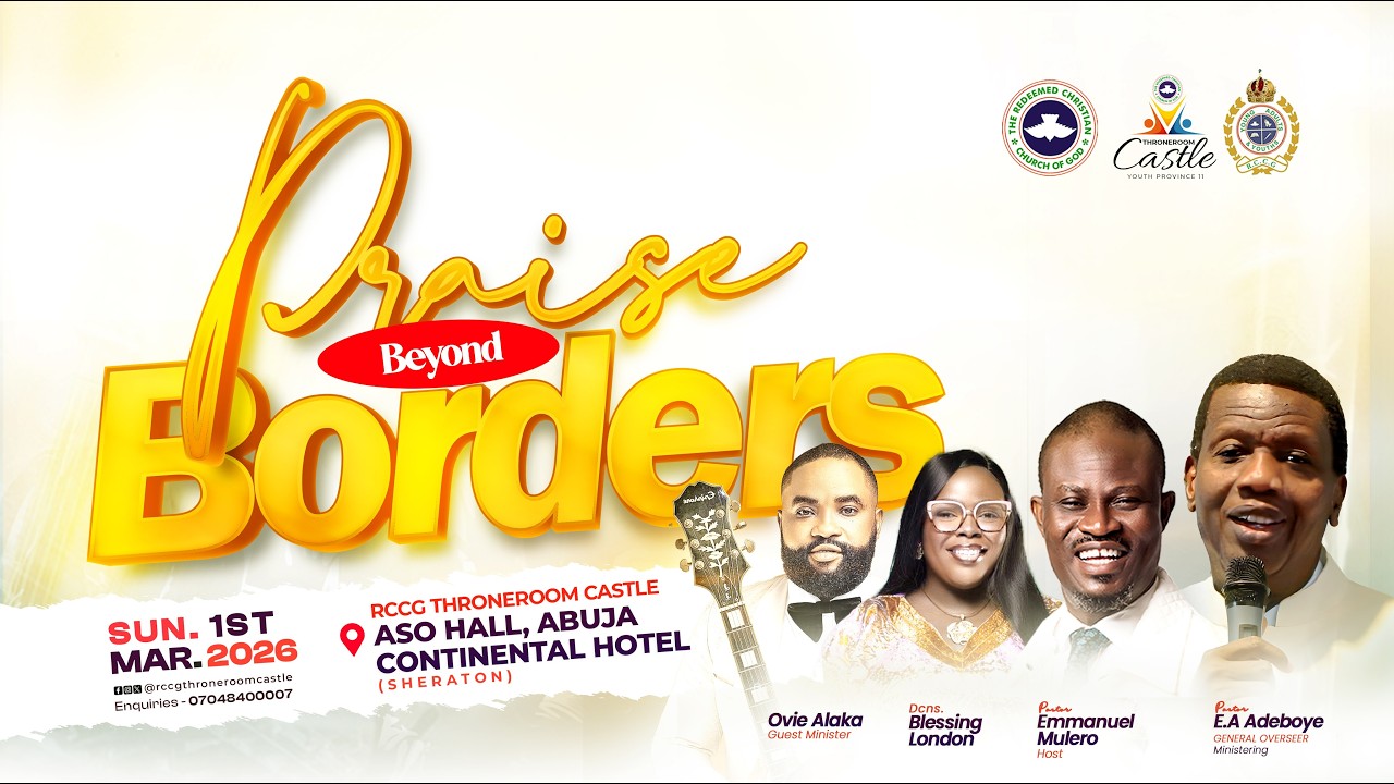 RCCG Throneroom Castle Live Stream