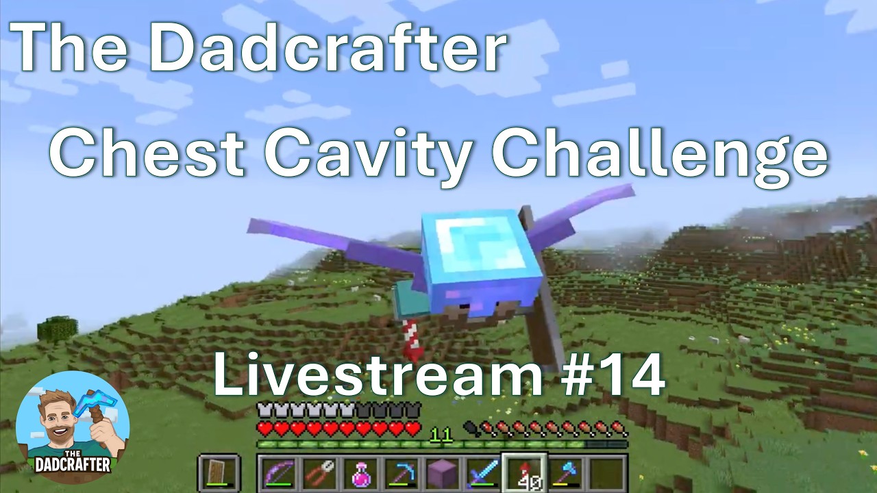 Looking for a Goat: Minecraft Chest Cavity Challenge Livestream #14 | The Dadcrafter