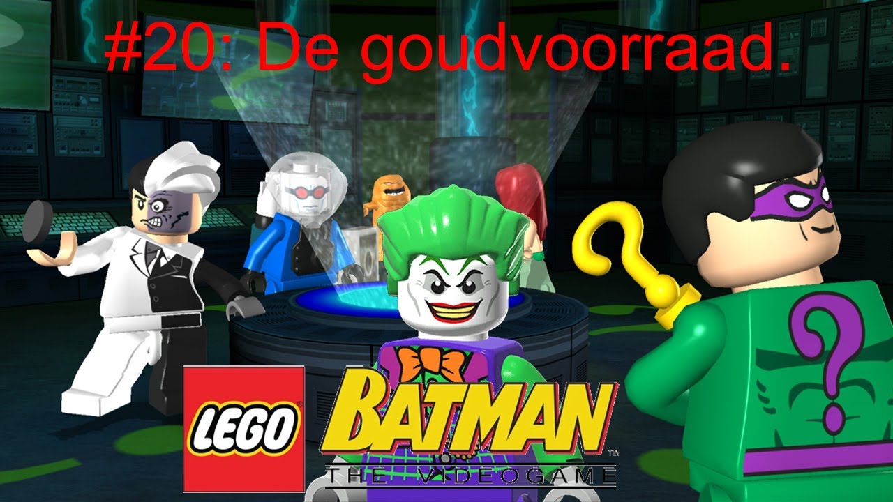 Lego Batman The Videogame: - 20: De goudvoorraad. (Geen muziek experiment).