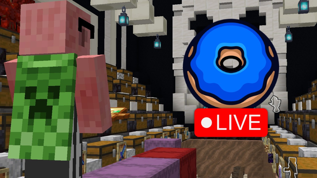 Live trễ là do viewers bel | DonutSMP.net