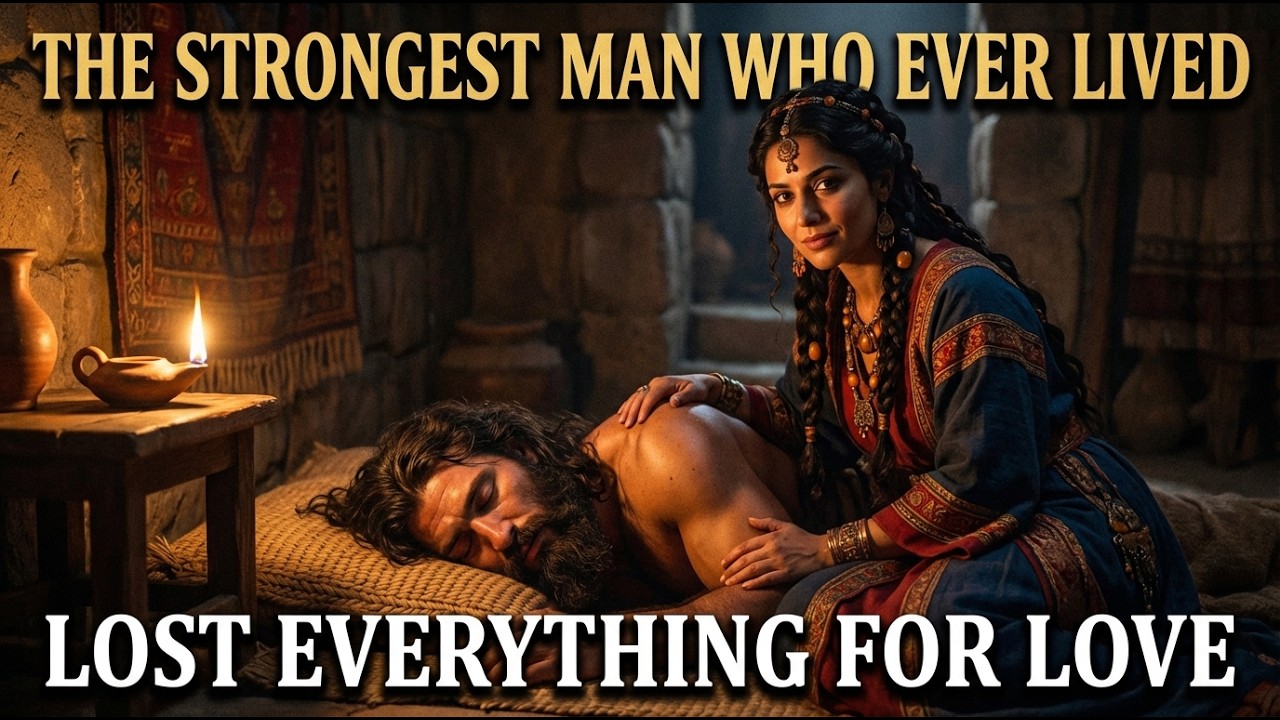 He Survived Lions, Armies & Chains But Could Not Survive Her Love | Samson & Delilah Full Story