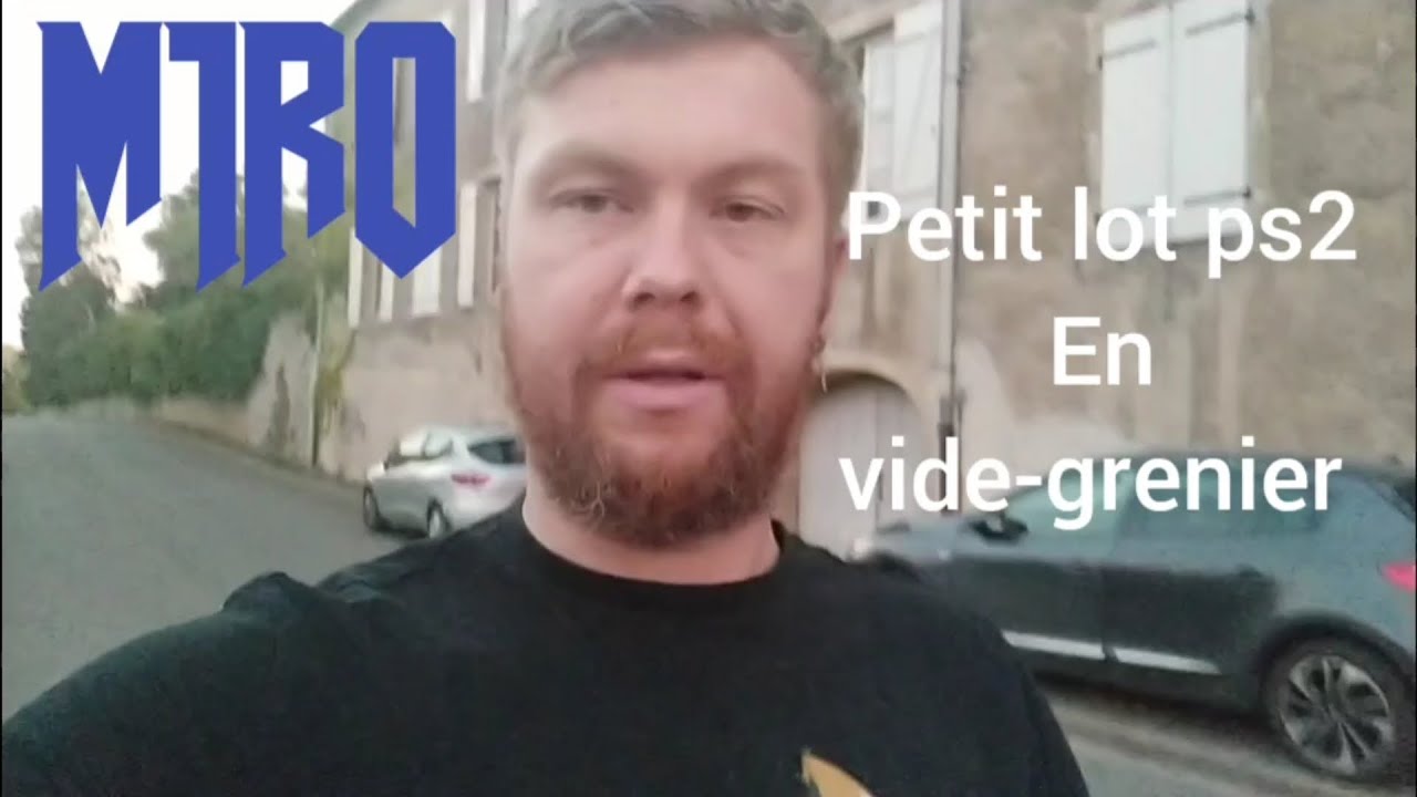 Petit lot ps2 en vide grenier (14 août)