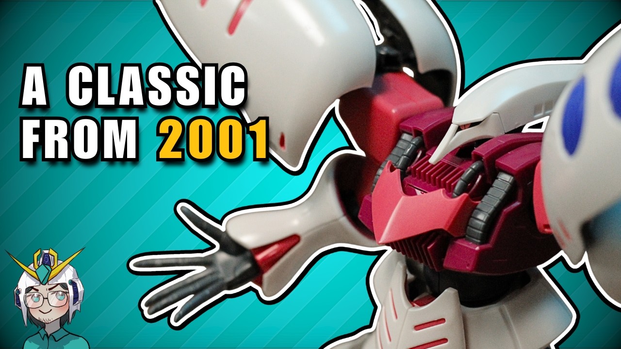 does this 2001 Master Grade hold up? | MG Qubeley | REVIEW | UNBOXING 