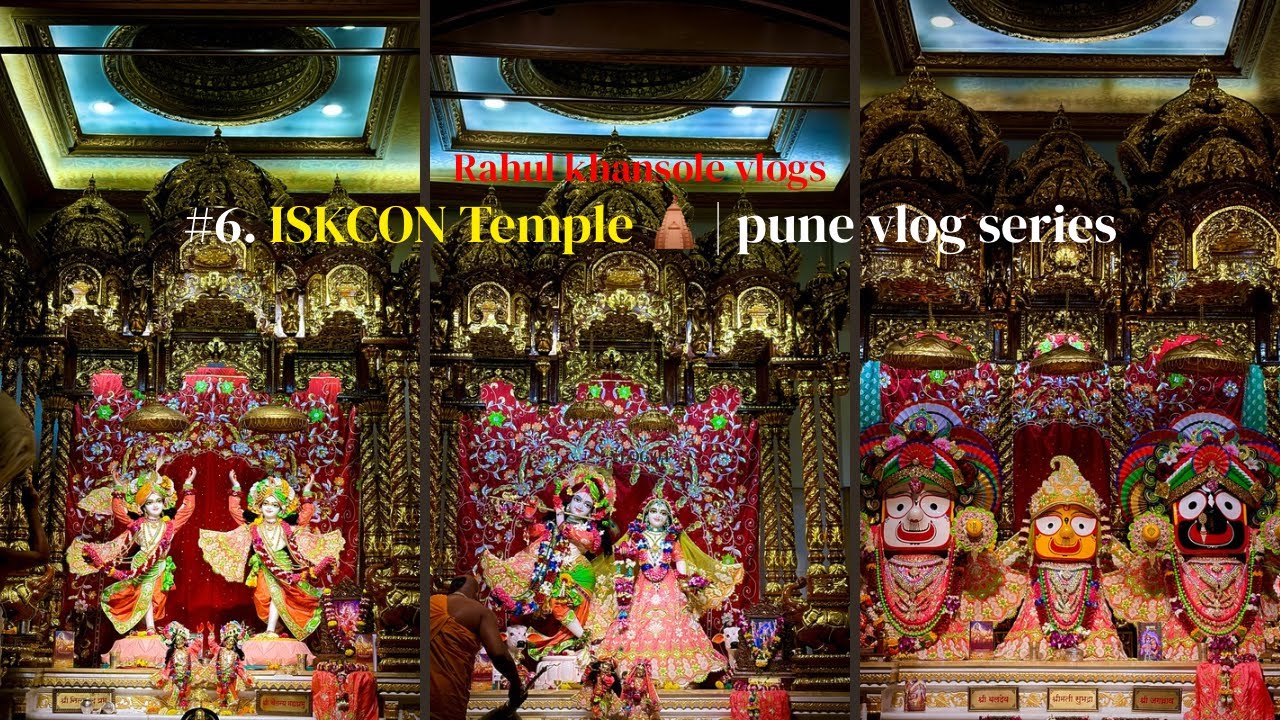 #6. ISKCON Temple 🛕 | pune vlog series. #pune #iskcon 