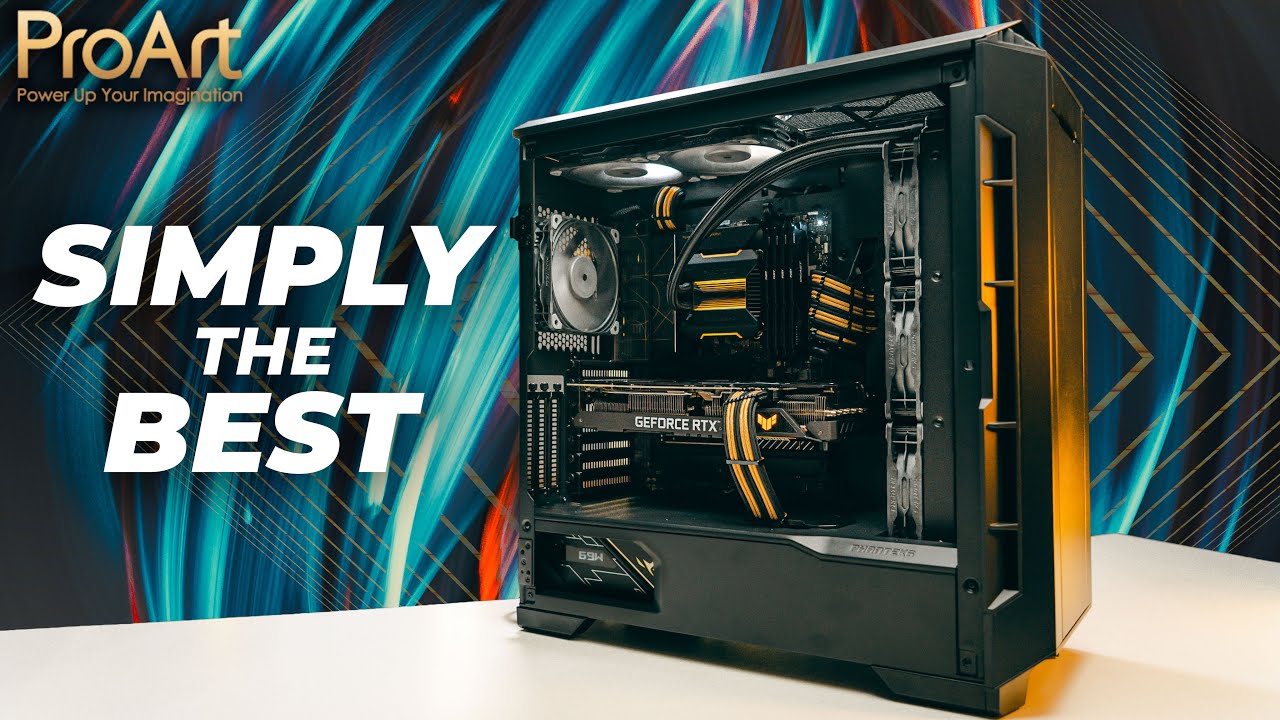 THE BEST Video/Photo Editing PC/Workstation in the World | Asus Z690 ProArt + Intel 12900k build