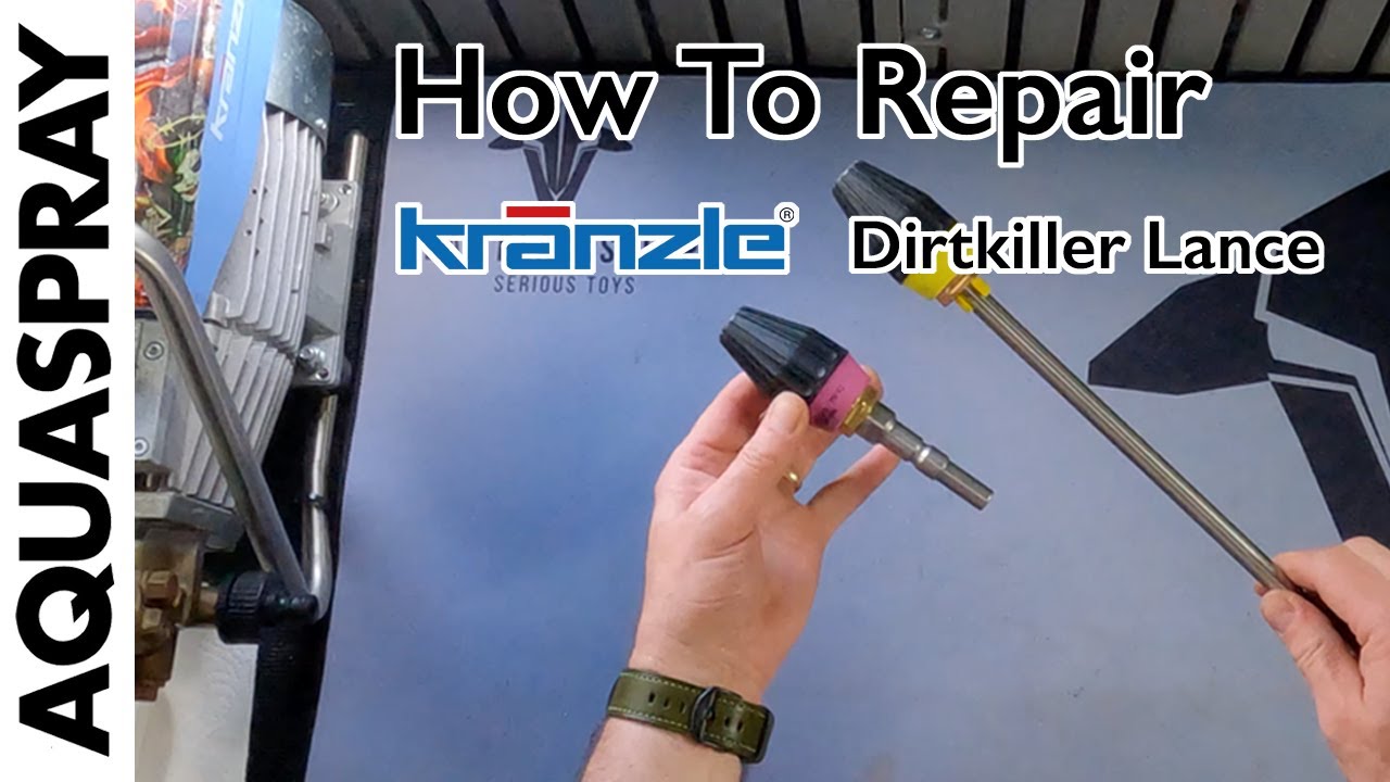 How to Unblock A Kranzle Dirtkiller Lance