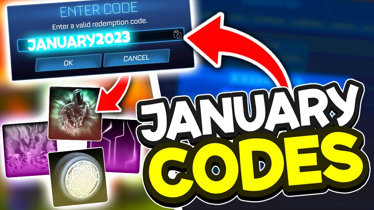 NEW JANUARY Redeem Codes! In Rocket League