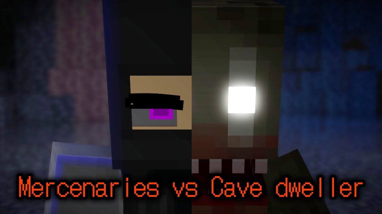 Mercenaries vs Cave dweller [FULL MOVIE] - Minecraft Animation