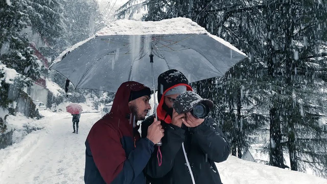 Let's Feel - Heavy Snowfall in Dalhousie | A Film by 3 Travelers