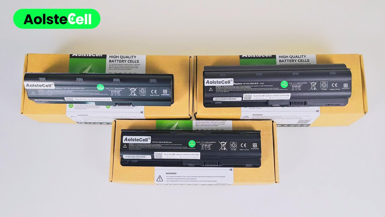 Replacement battery for HP CQ42 MU09 MU06 ( 4400mAh 6 cells & 6600mAh 9 cells & 8800mAh 12 cells )