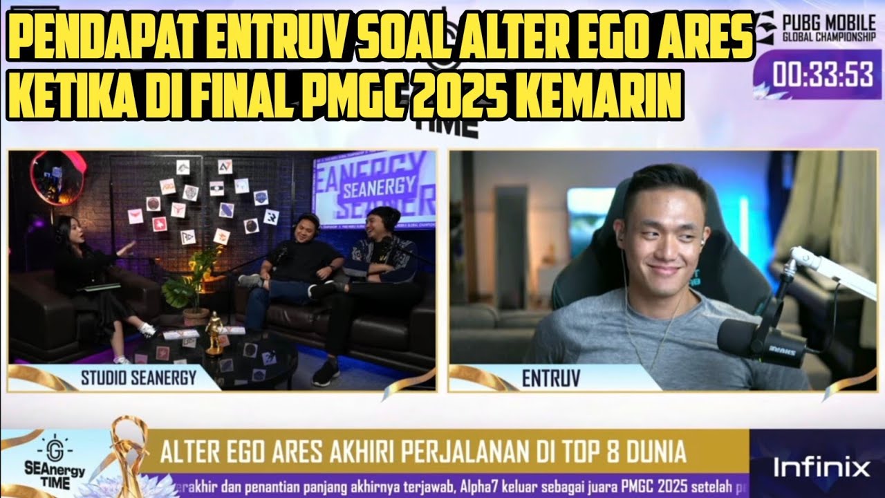 PENDAPAT ENTRUV SOAL ALTER EGO ARES SAAT DI FINAL PMGC 2025 KEMARIN