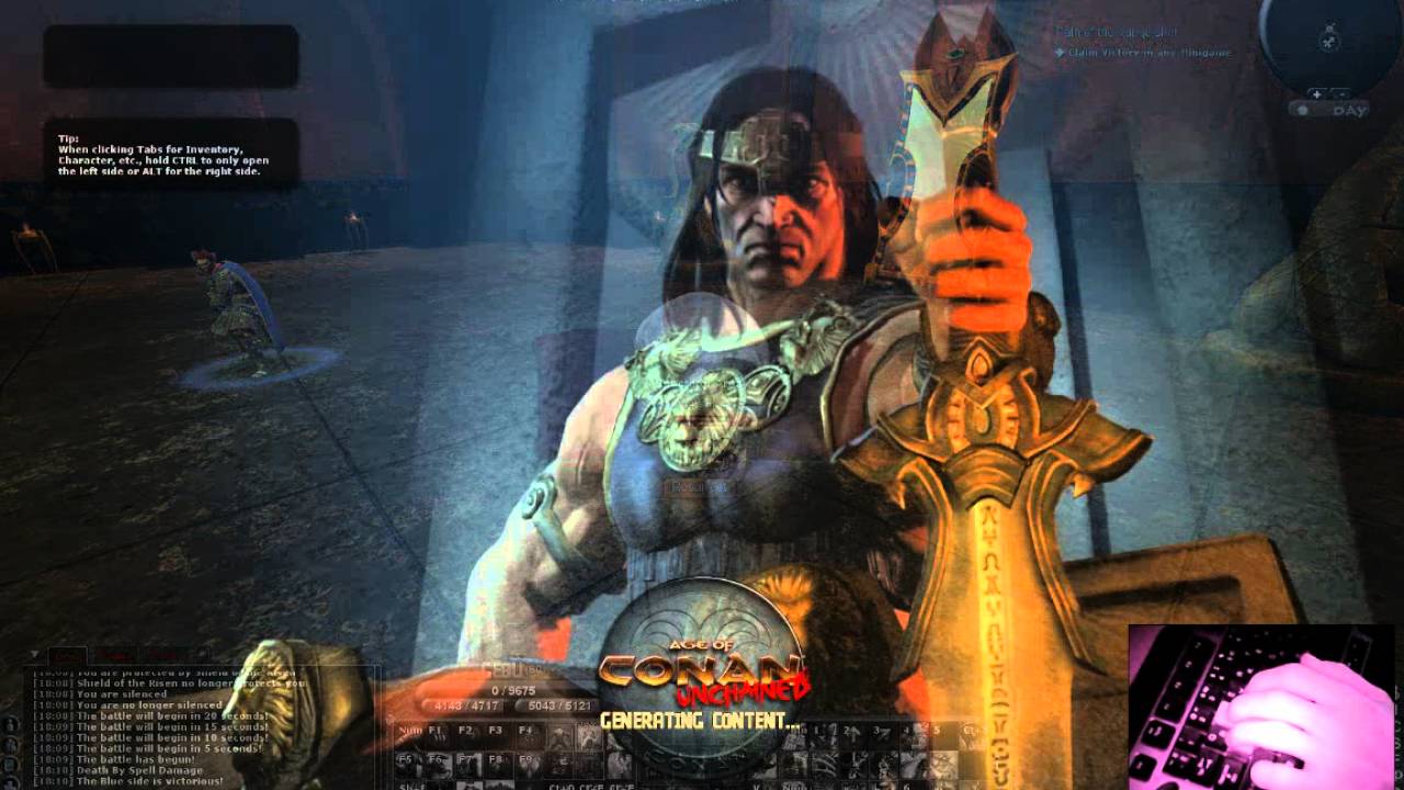 Age of Conan PvP - Bear Shaman, duels with Bragy (Merusha)