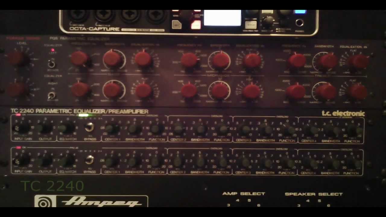 Furman PQ6 vs. TC 2240 Parametric EQ's