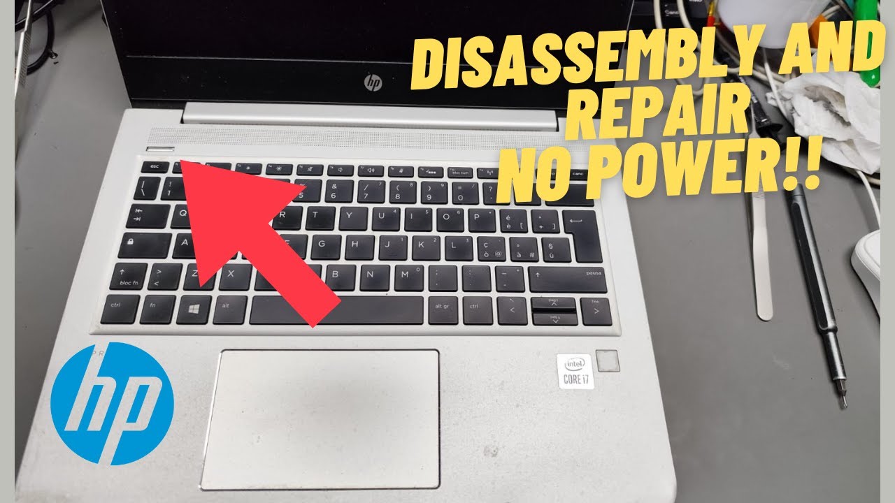 Fixing a Dead HP ProBook 430 G7 – Power Button Replacement #laptoprepair