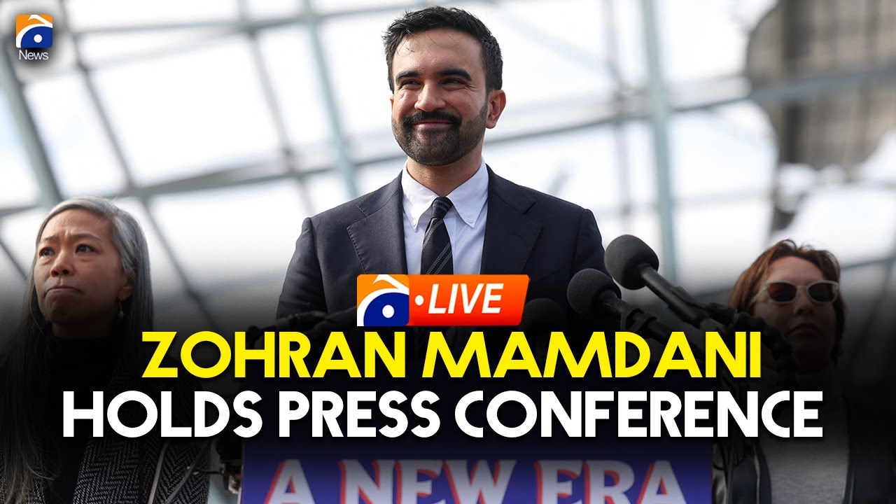 LIVE: New York City Mayor-elect Zohran Mamdani speaks after election win | Geo News English