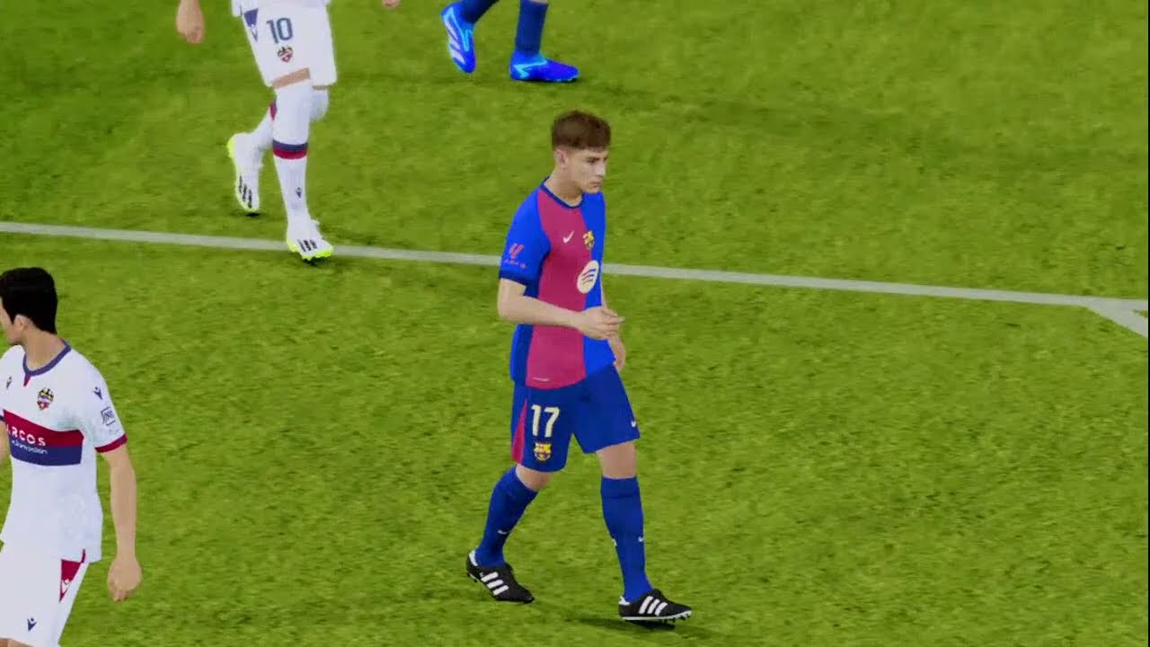 B4RC3L0N4 X L3V4NT3  40 V1V0 C0M 1M4G3NS [ JOGO DE HOJE GEMEPLAY  PES17