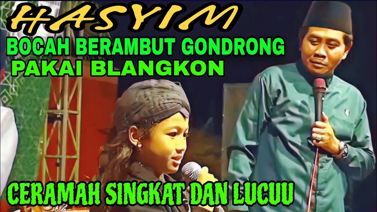 Abah Anza Dan Hasyim Bocah Berambut Gondrong Ganteng Pinter Cerdas