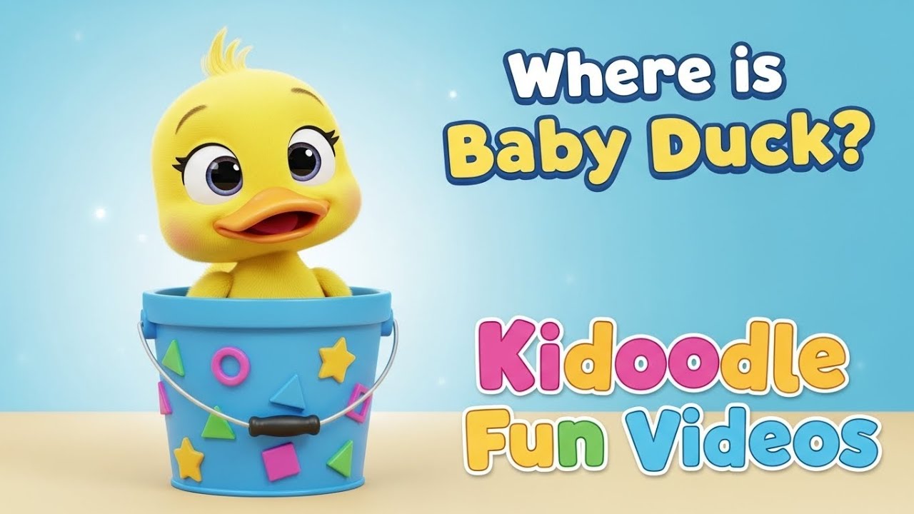 Where Is Baby Duck – Hide & Seek Song   #whereisduck #peekaboosong #nurseryrhymes #babysongs #kids