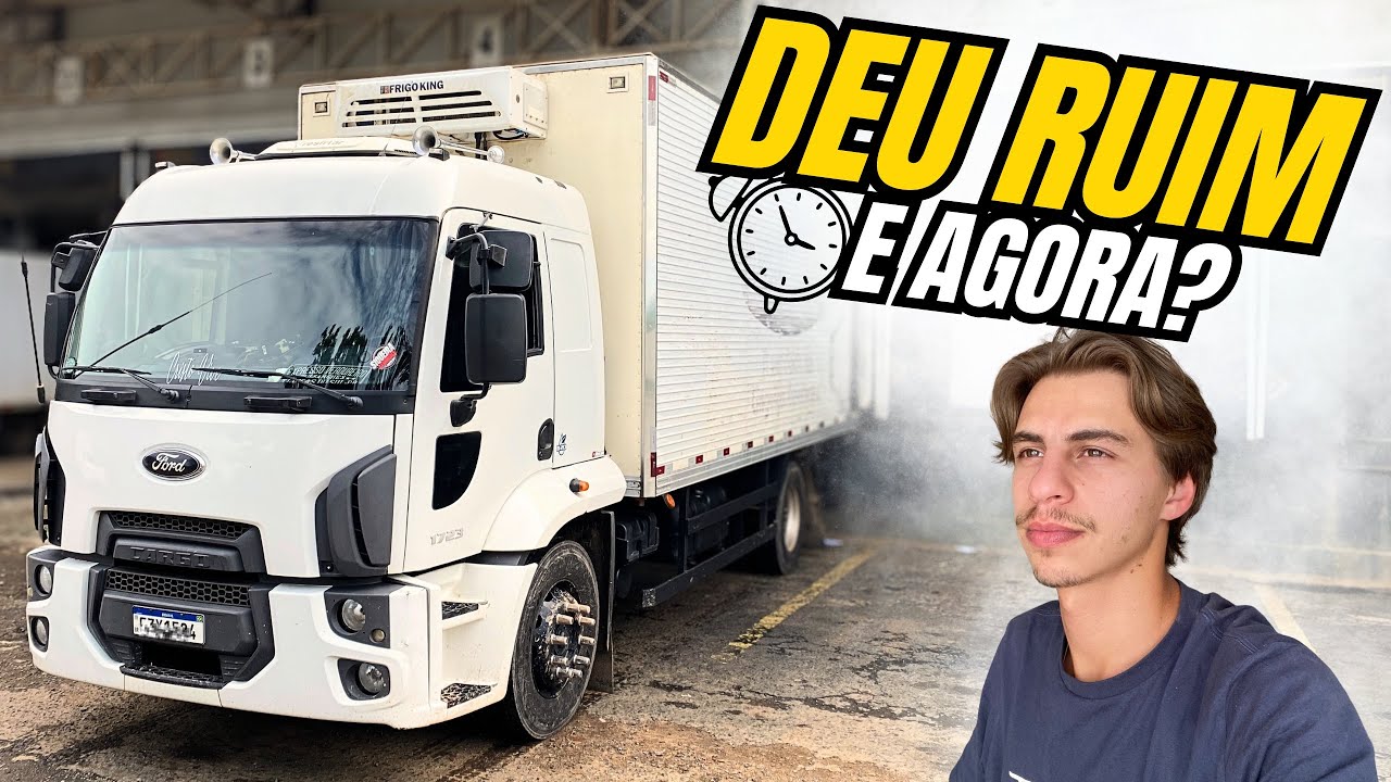 DEU RUIM NA PRIMEIRA CARGA PRA SÃO PAULO!