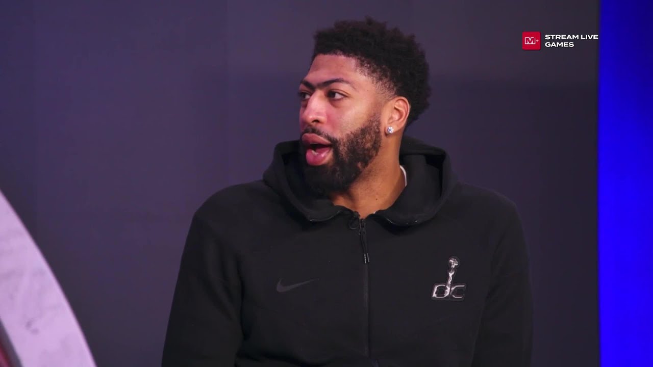 1-ON-1: Anthony Davis shares thoughts on Trae Young and new Wizards teammates