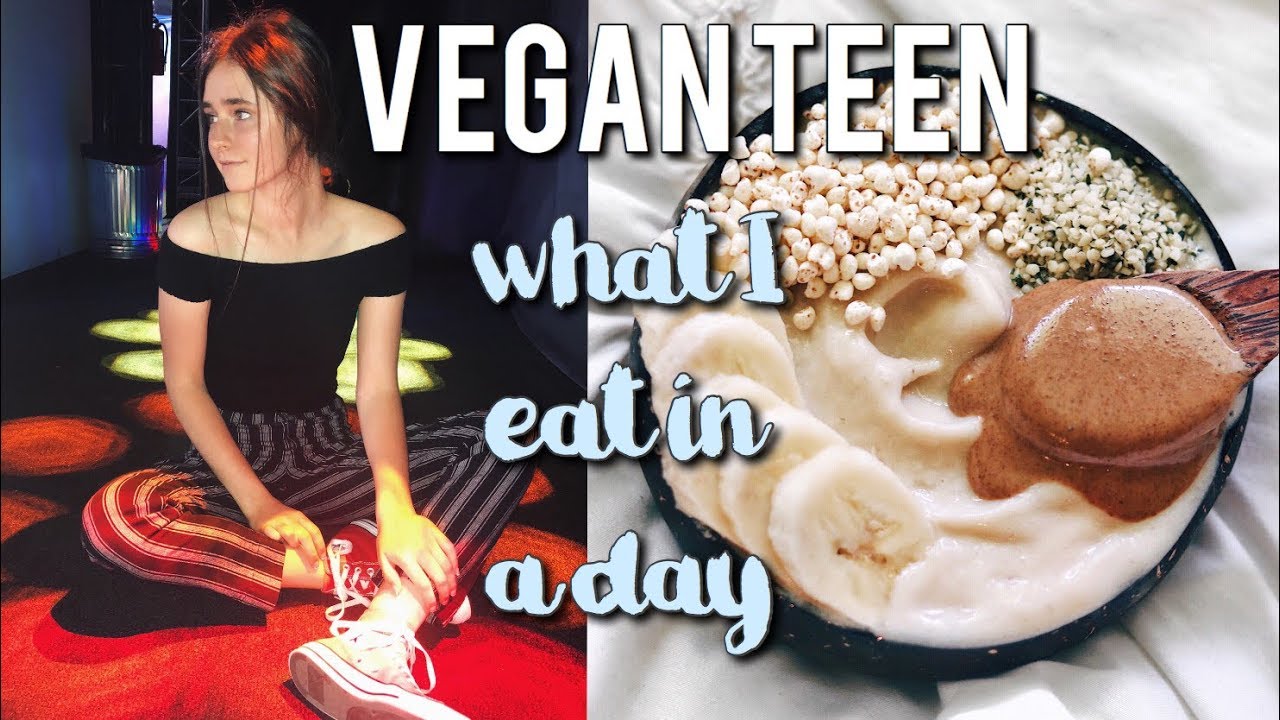 VEGAN IN HIGH SCHOOL what i eat in a day