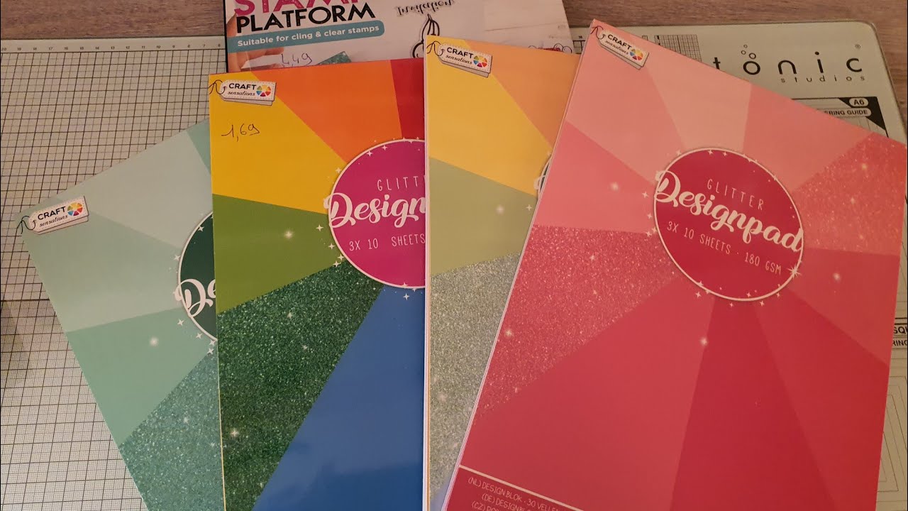 Haul Action : nouveaux blocs papiers, nouveaux tampons et feutres😊 Merci Maryse
