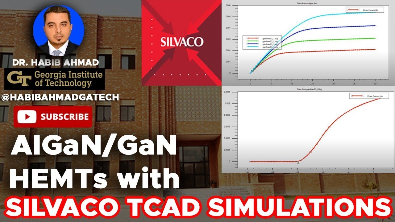 Моделирование AlGaN/GaN HEMT с помощью Silvaco TCAD: эффективная мощная электроника 🚀💻⚡️🔋💥