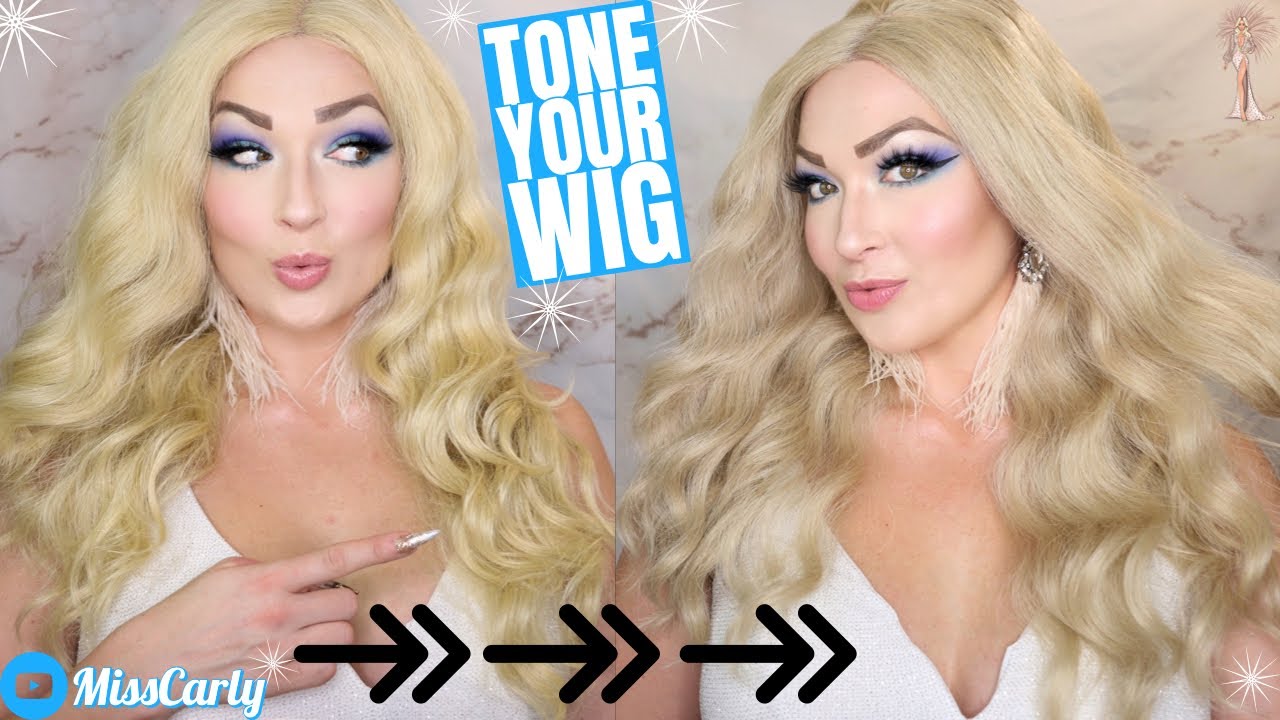 ✨ DIY: How to Tone a Synthetic Wig in 1 Hour! ✨ From Brassy to Ashy! 🤩 Wig Hack! Game Changer !