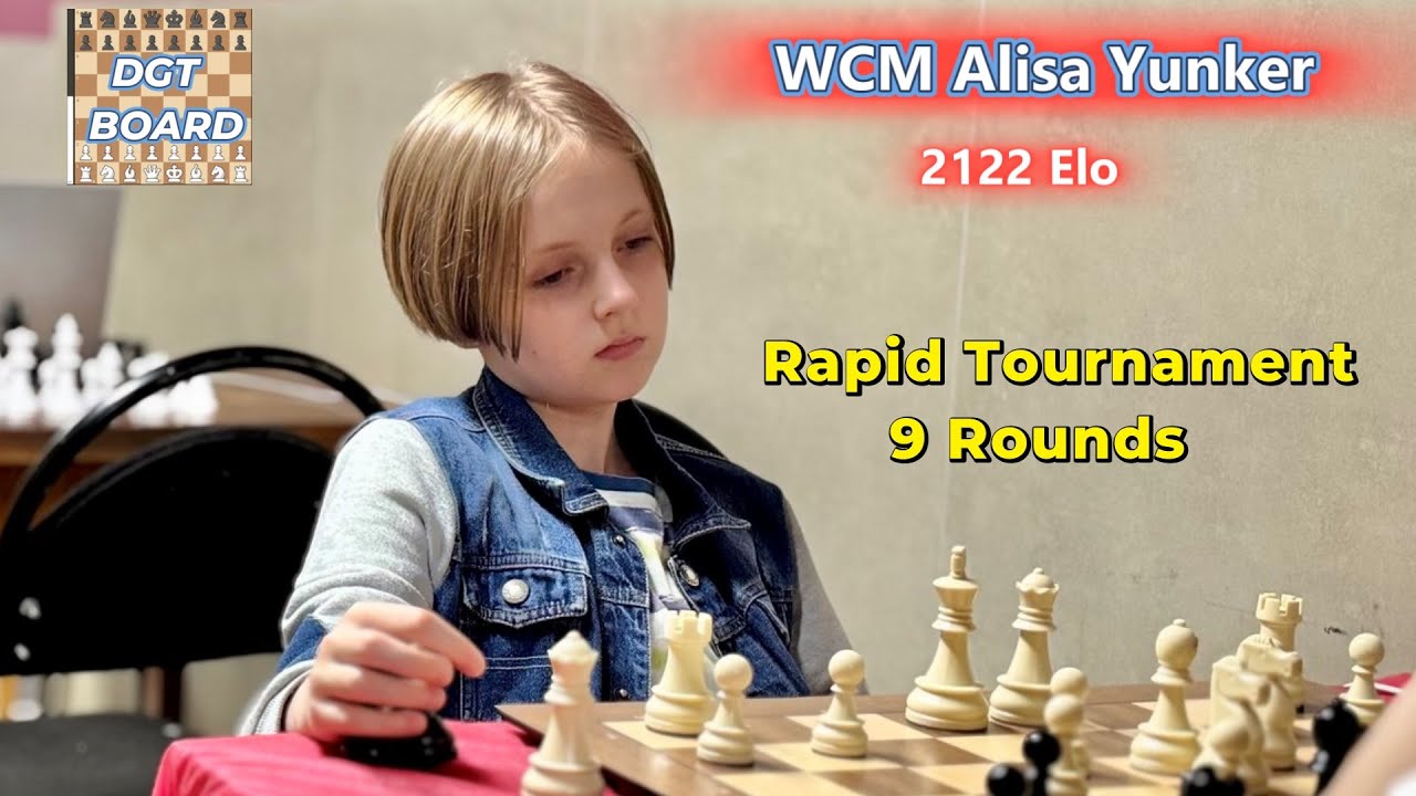 WCM Alisa Yunker (2122) - Night Rapid 18/06/2025 - Yunker's Chess & Co