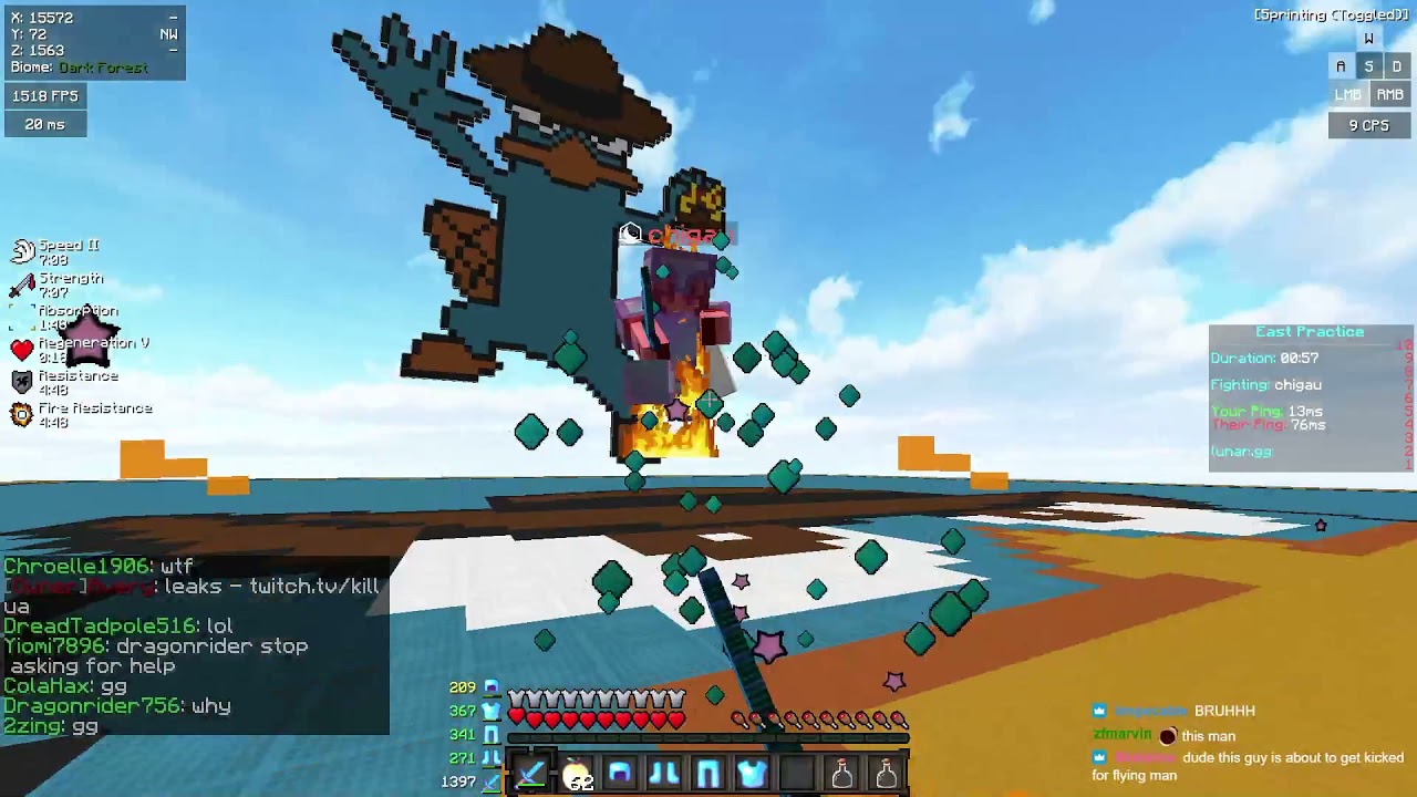 This combo disconnected him from Minecraft